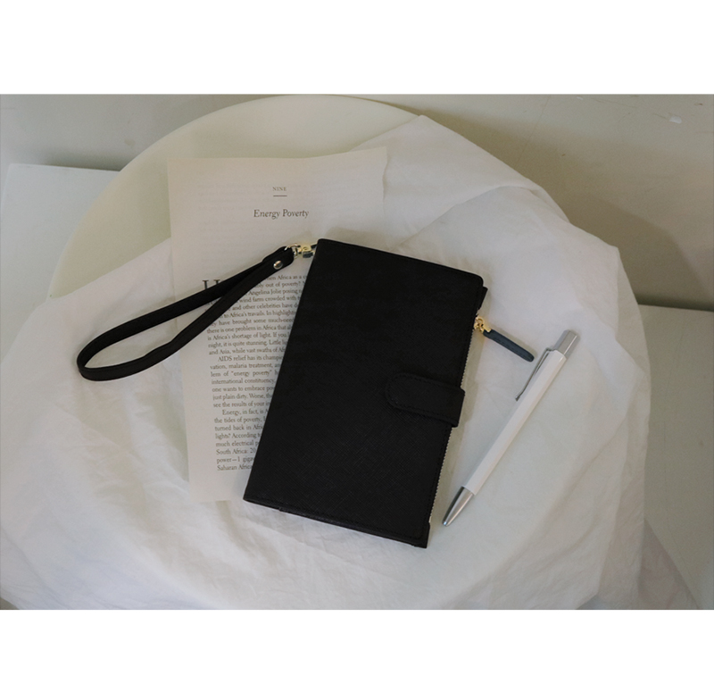 dlab passport wallet black