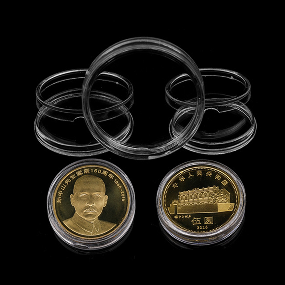 기념 주화 코인 보관 동전 케이스 18-30mm 낱개판매 - 더사오몰