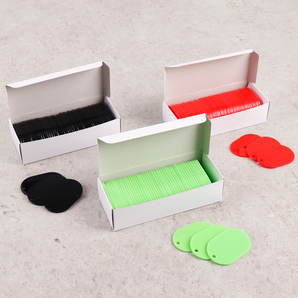 아크릴 컬러칩 멀티플레이트 50개 묶음투명 컬러 아크릴판