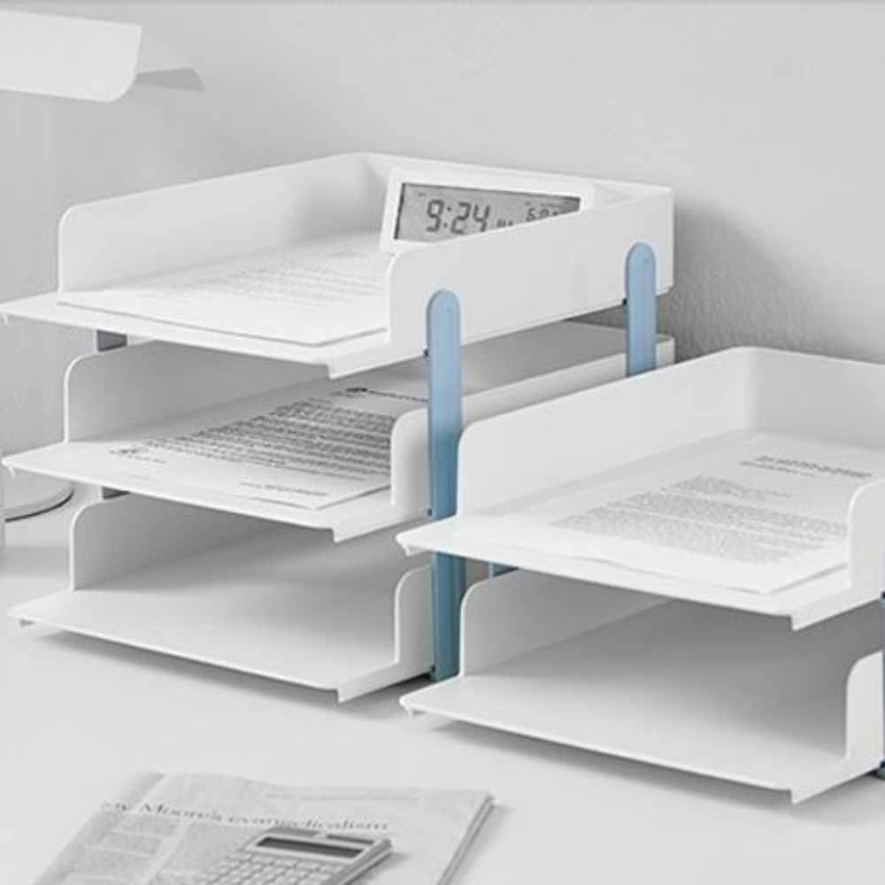 2단 3단 서류함 문서트레이 종이 문서보관함 이면지함