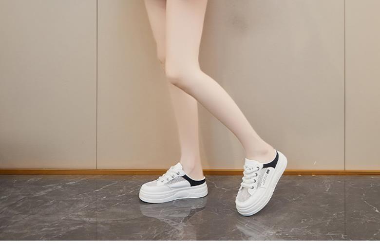 아와유키 메쉬 컬러 여성뮬슬리퍼형샌들