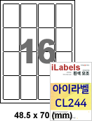 ���̶� CL244 (16ĭ) [100��] iLabels