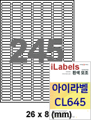 ���̶� CL645 (245ĭ) [100��] iLabels