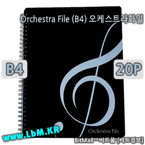 오케스트라화일20 (Orchestra File 20p/B4) - 수퍼화일B4 20 (Super File 20p/B4) - 8809132070453