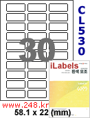 아이라벨 CL530 (30칸) [100매] iLabels
