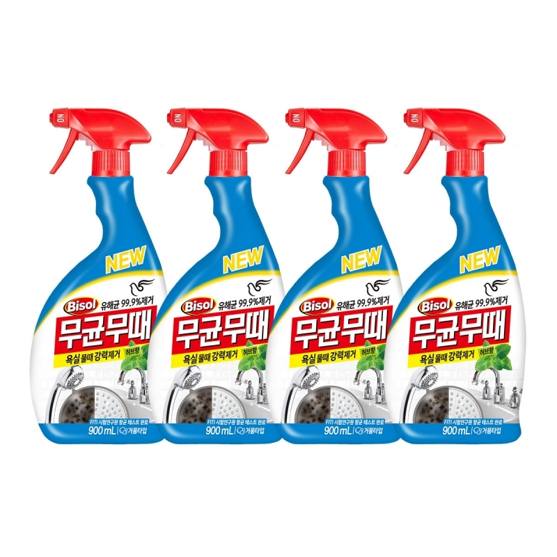  피죤 무균무때 세정제 900ml x 4pk - 욕실용  상세이미지