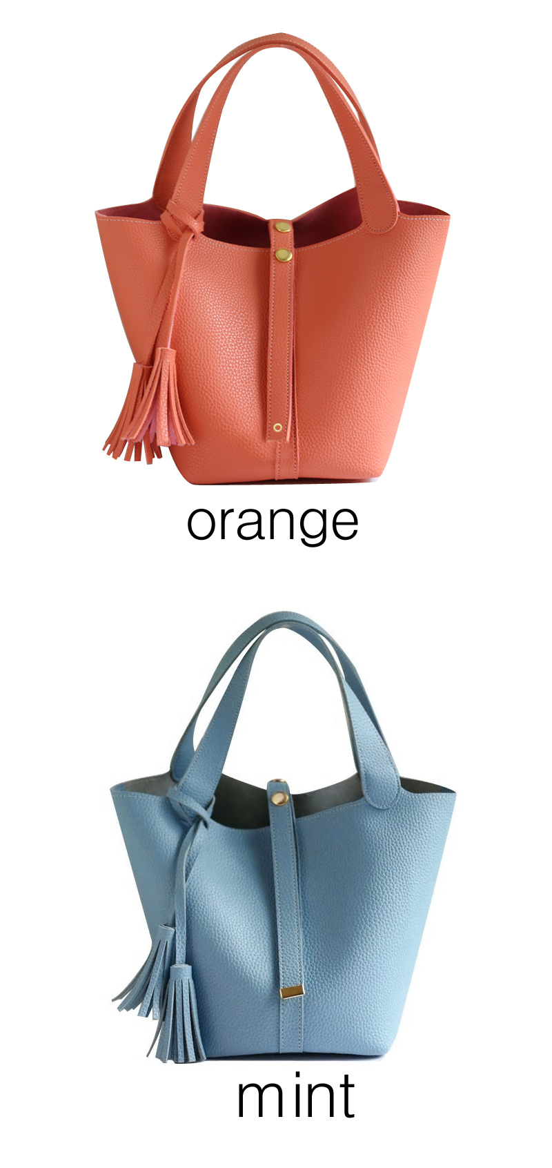  [STORYBAG] NO.485 Combination colors bag, tote bag, daily bag