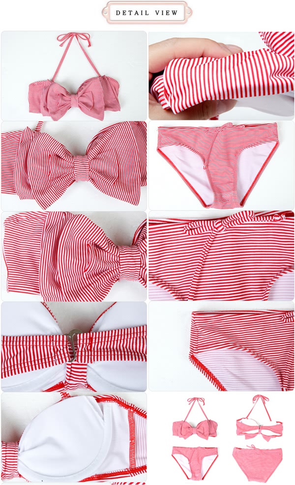 ビッグリボンスビキニ2点セット