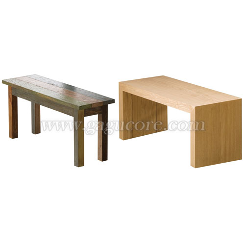테마벤치 / 무늬목벤치(업소용테이블, 카페테이블, 야외테이블, 인테리어테이블, 보조의자, 벤치)