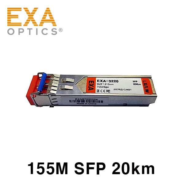 [EXA] Alcatel SFP-100-SM​​15 20km SMF 互換性光モジュール