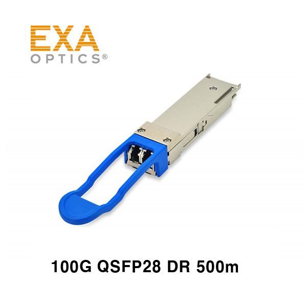[EXA] 100G QSFP28 DR1 Single Lambda 500m光モジュール
