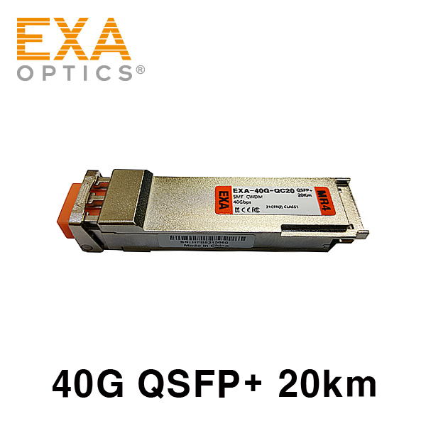 [EXA] Alcatel QSFP + MR4 20km single mode compatible optical module