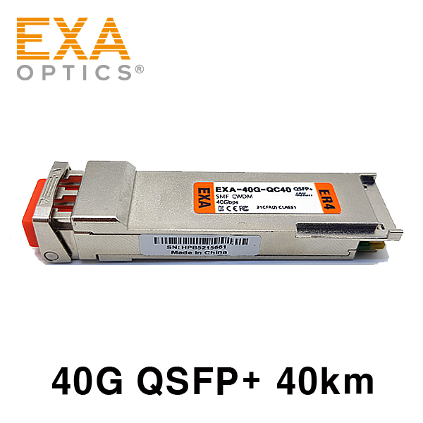 [EXA] 40G QSFP + ER4 40Kmシングルモード光モジュール