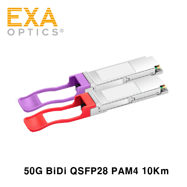 [EXA] 50G BiDi QSFP28 LR 10Kmシングルモードのセット