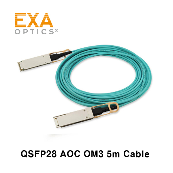 [EXA] Arista AOC-Q-Q-100G-5M OM3 호환 케이블