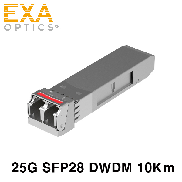 [EXA] 25G DWDM SFP28 10Km 1-temp SMF 광모듈