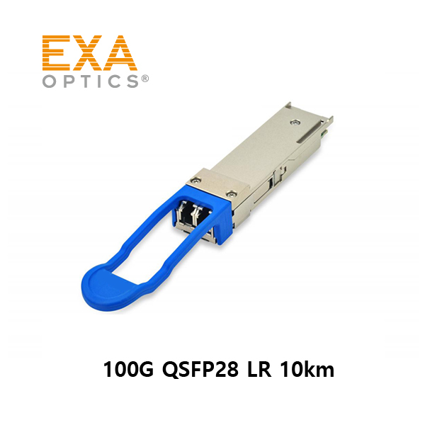 [EXA] 100G QSFP28 LR Single Lambda 2x LC 10Km光モジュール