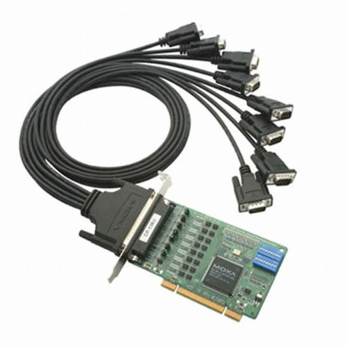 [MOXA] CP-118U-I 8-port RS-232/422/485 Universal PCI Serial Boards with 2 kV isolation