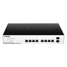 [DLINK] DGS-1100-10MP [8Port 1000Mbps/2SFP/130W POE] Switch