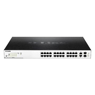 [DLINK] DGS-1100-26MP 24 ports 10/100 / 1000Mbps 2 ports 1000Mbps + 2SFP 370W POE switch