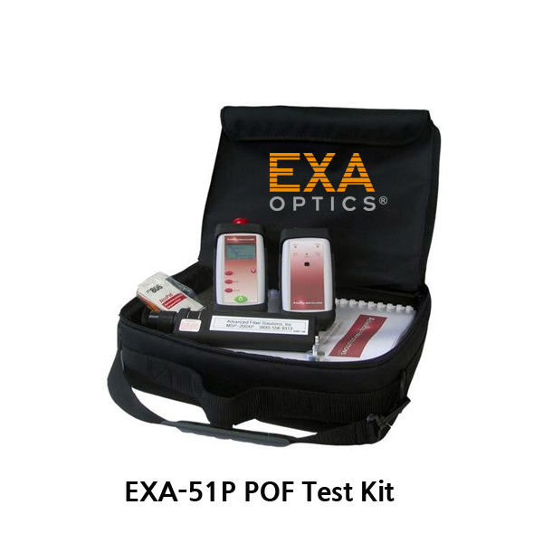 EXA-51P POF 프라스틱 광케이블 측정키트