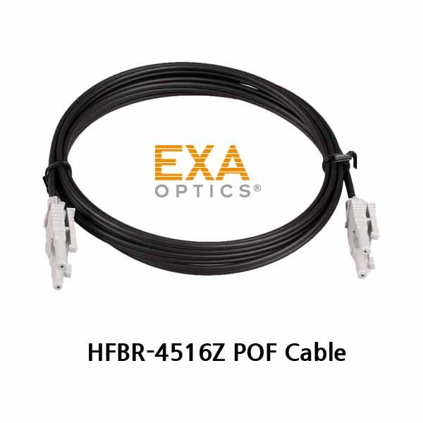 [EXA] HFBR-4516Z POF Duplex Latch 1m 광케이블 650nm