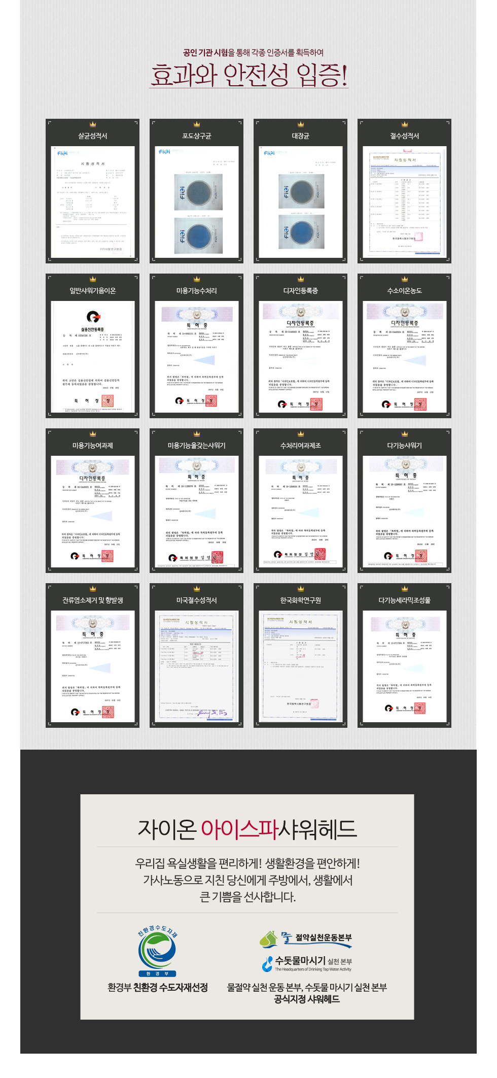 NEW POWERFUL SHOWERHEAD JAION ION SPA CHAMELEON SH