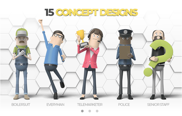 3D Explainer Video Kit Revolving Stage 2 - 2