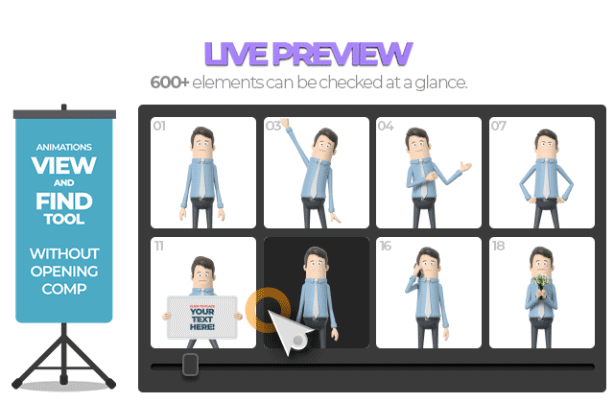 3D Explainer Video Kit Revolving Stage 2 - 12
