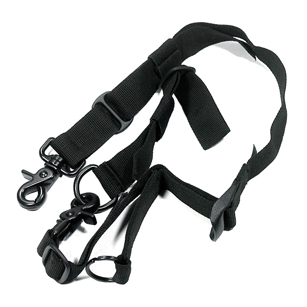 Single 1 Point Tactical Vest Gun Sling Black Quick Release AR Rifle