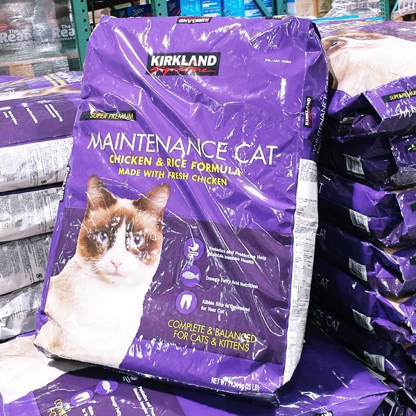 kirkland chicken and rice cat food