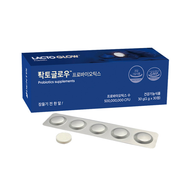 [덴티스] 락토글로우 구강유산균 프로바이오틱스 30정(1개월분)