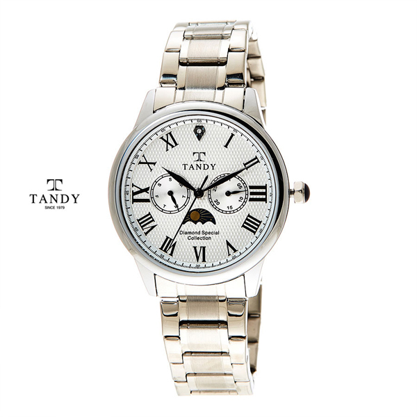 [TANDY] 탠디 다이아몬드 메탈손목시계 DIA-3920 WH