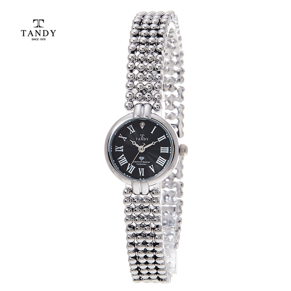 [TANDY] 탠디 다이아몬드 시계 DIA-4039 BK