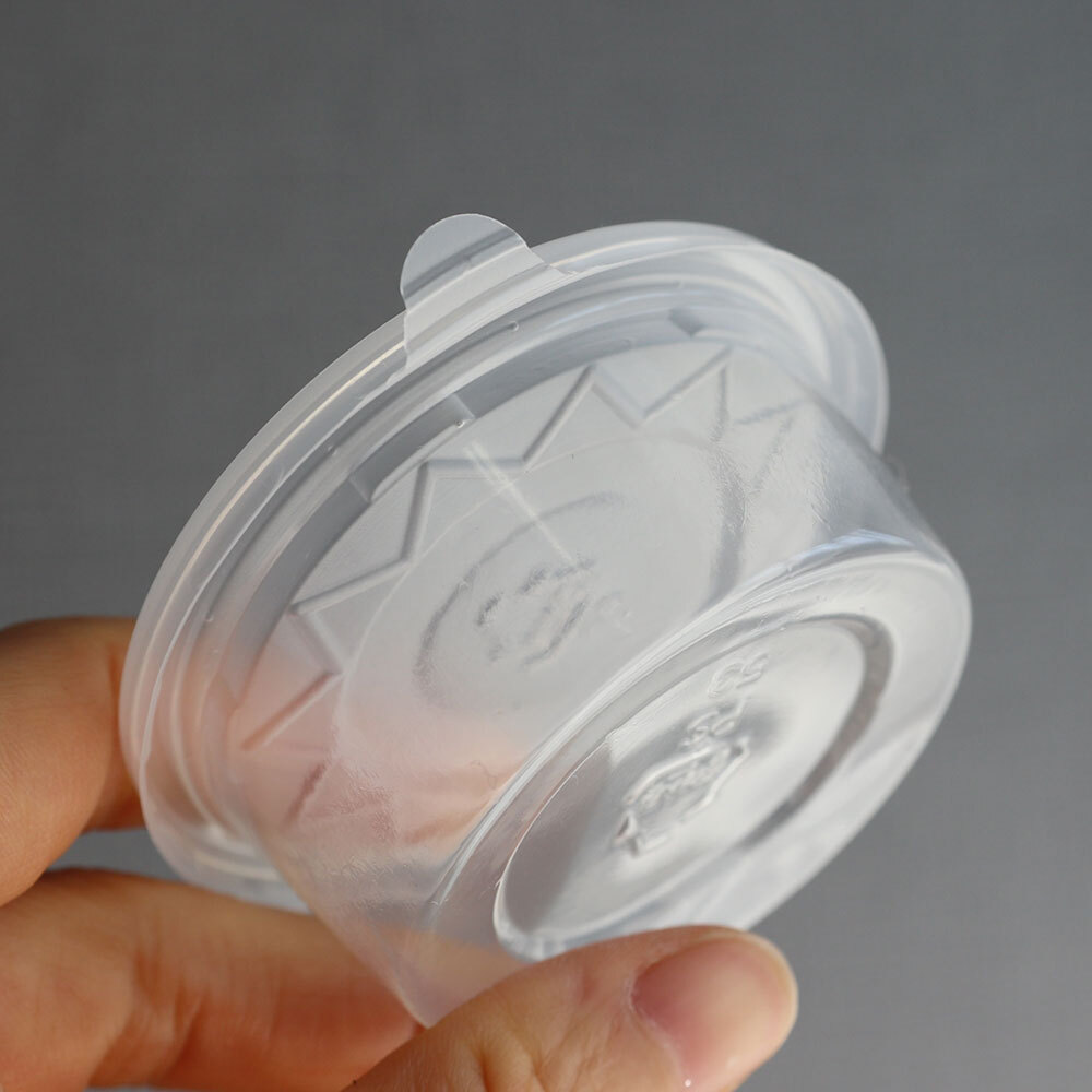 투명 소스 투터치 소 70파이 (100ea) VV 소분 시럽 포장 다용도 컵