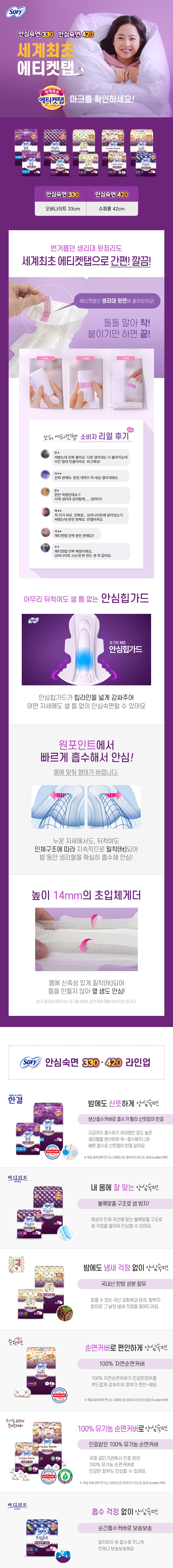 Body Fit Instantaneous absorbent sanitary napkin M