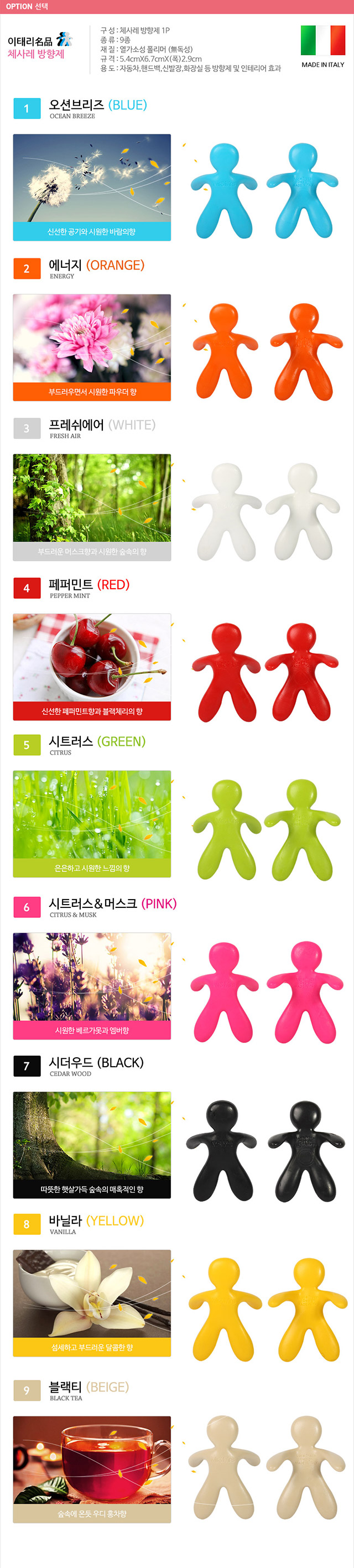 Car Air Freshener Italy &amp Mrs Cesar Fragrance P