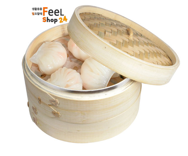 Three-stage bamboo steamer 10cm ~ 30cm dumpling ri