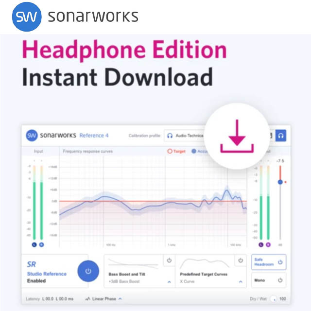 SONARWORKS - REFERENCE 4 HEADPHONE EDITION (Download 버전) 소나웍스 전자배송 - [잼뮤직]