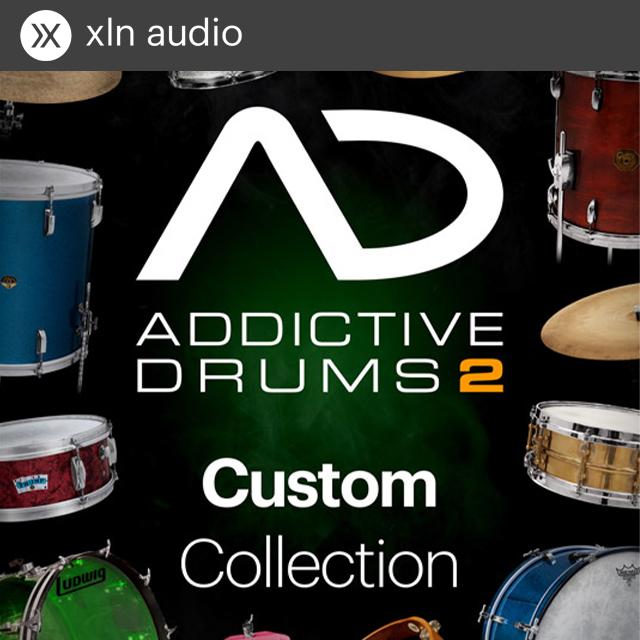 XLN Audio Addictive Drums 2 Custom Collection 드럼 가상악기 엑스엘엔오디오 커스텀 컬렉션