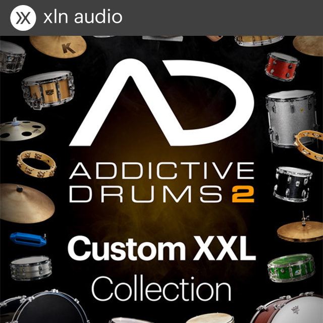 XLN Audio Addictive Drums 2 Custom XXL Collection 드럼 가상악기 엑스엘엔오디오 커스텀 XXL 컬렉션