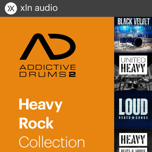 XLN Audio Addictive Drums 2 Heavy Rock Collection 드럼 가상악기 엑스엘엔오디오 헤비록 컬렉션