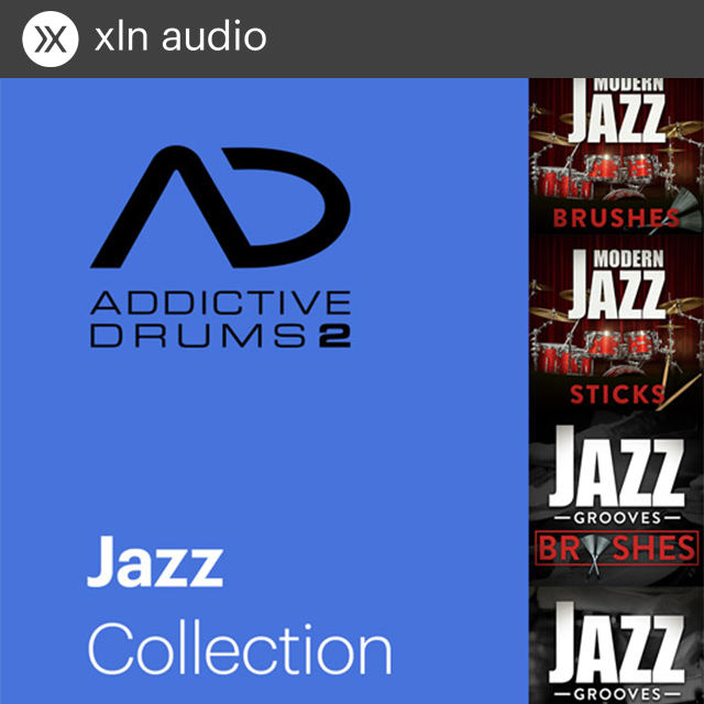 XLN Audio Addictive Drums 2 Jazz Collection 드럼 가상악기 엑스엘엔오디오 재즈 컬렉션