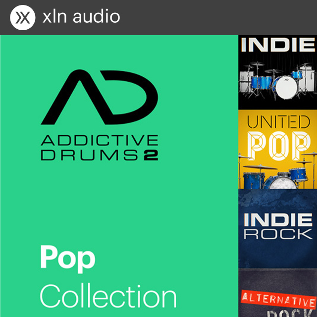 XLN Audio Addictive Drums 2 Pop Collection 드럼 가상악기 엑스엘엔오디오 팝 컬렉션