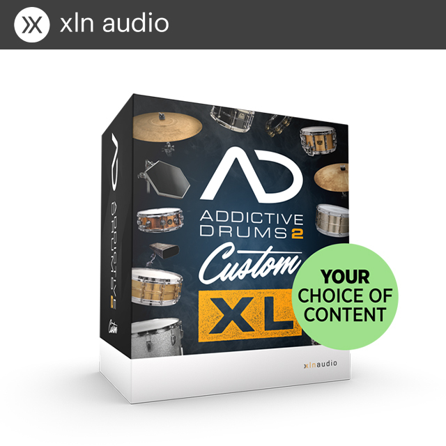 XLN Audio Addictive Drums 2 Custom XL 드럼 가상악기