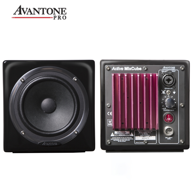 Avantone Pro Mixcube Active Black 아반톤 모니터 스피커 1조(2통)