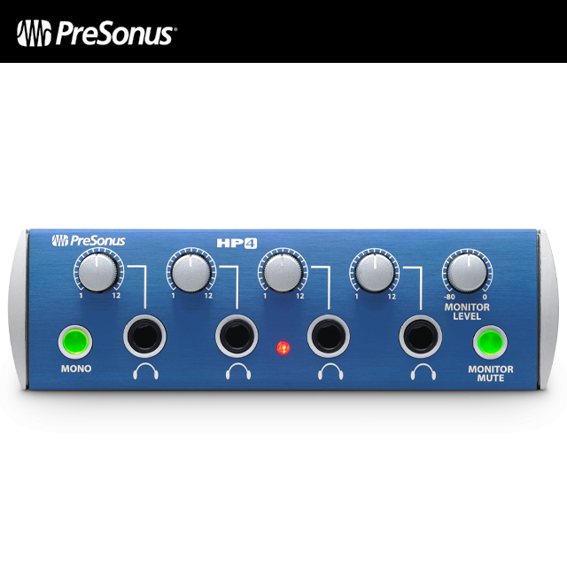 PreSonus HP4 4채널 헤드폰 앰프 프리소너스