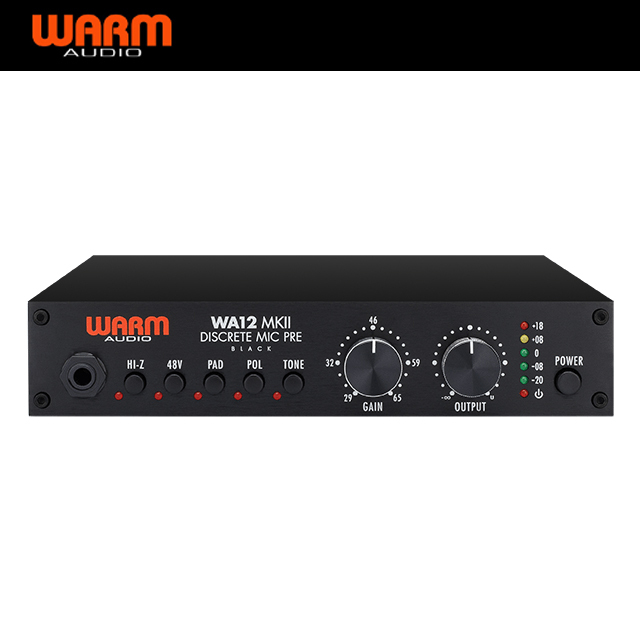 Warm Audio WA-12 Mk2 블랙 웜오디오 1채널 프리앰프
