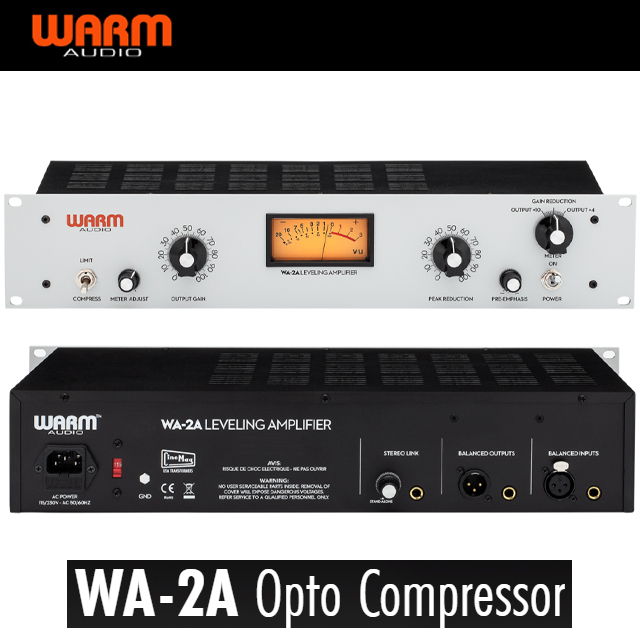 WARM AUDIO WA-2A 웜오디오 WA2A 컴프레서 콤프레서 아웃보드