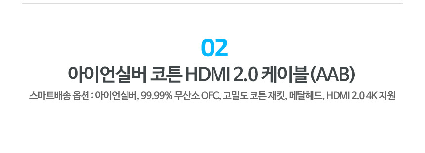 Bence HDMI Ver2.0 cable oxygen free copper wire ve